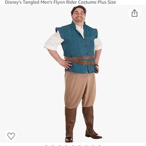 Big guys Flynn Ryder costume